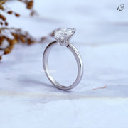 Marquise Cut Lab Grown Diamond Solitaire 6 Prong Set Engagement Ring